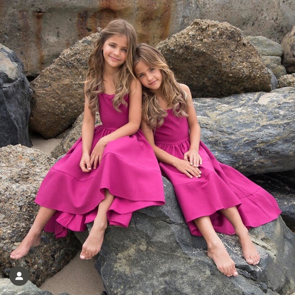 Joyfolie size 8 Fuscia Dress - Picture 5 of 6